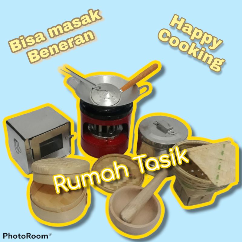 Kitchen Set Mainan Anak / Set Mainan Masak Masakan Anak Tradisional Kumplit 12 Item