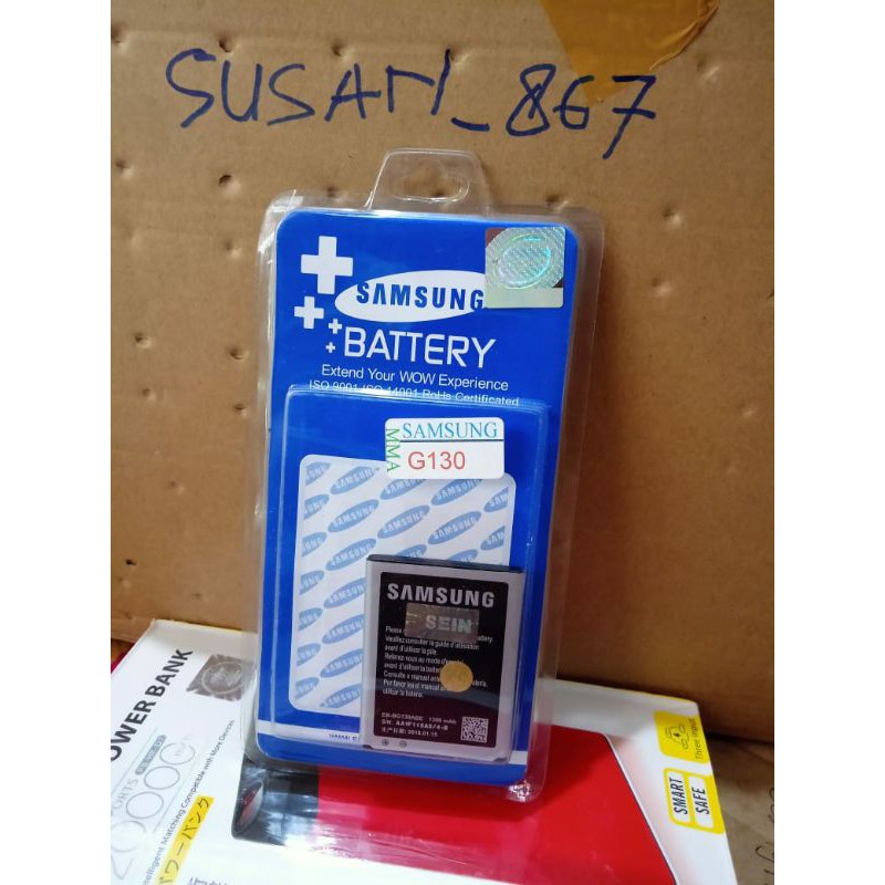 BATERAI BATRE SAMSUNG YOUNG 2 G130 G 130 G130H ORI SEGEL FC