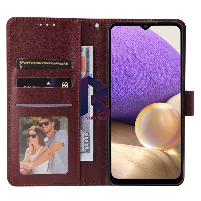 NEW SAMSUNG A32 5G CASE FLIP WALLET LEATHER KULIT PREMIUM SARUNG BUKA TUTUP FLIP CASE SAMSUNG A32 5G