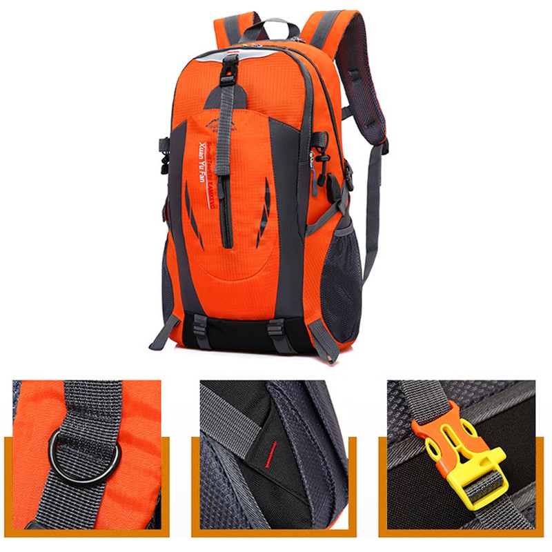 Highland 40L Tas Ransel USB Charger Tas Punggung Tas Gunung Tas Travel Tas Sekolah IMPORT TCR01