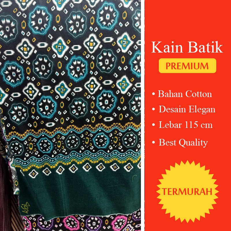 KAIN SERAGAM BATIK MEWAH - Atasan Batik Pria Wanita Elegan / Batik Katun Premium Adem