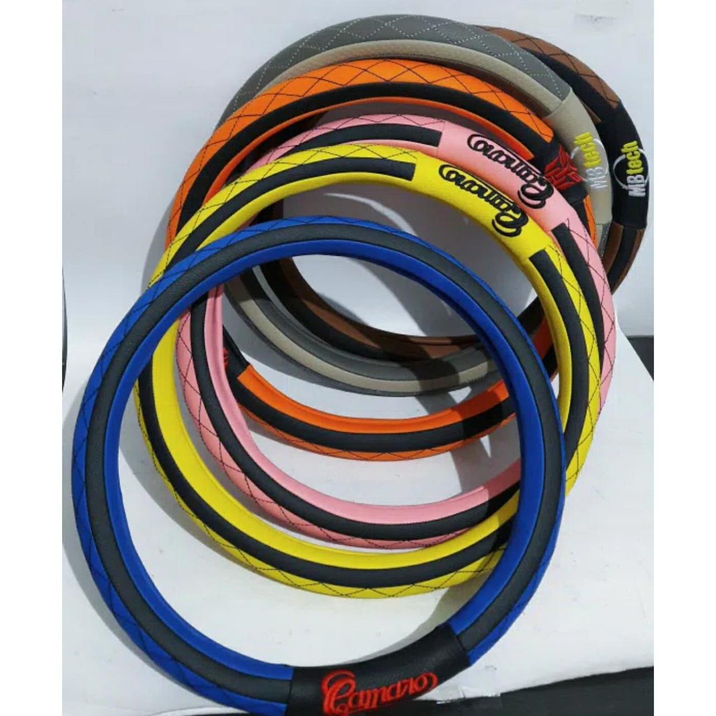 Cover Sarung Setir Mobil Toyota AVANZA Stir MBTech Bordir CAMARO