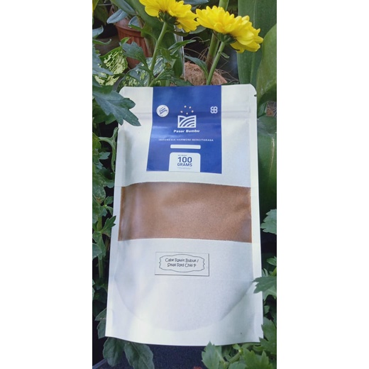 

Cabe Rawit / Cabai Rawit Bubuk / Cabe Bubuk / Small Red Chilli Powder Large Packaging Pasar Bumbu