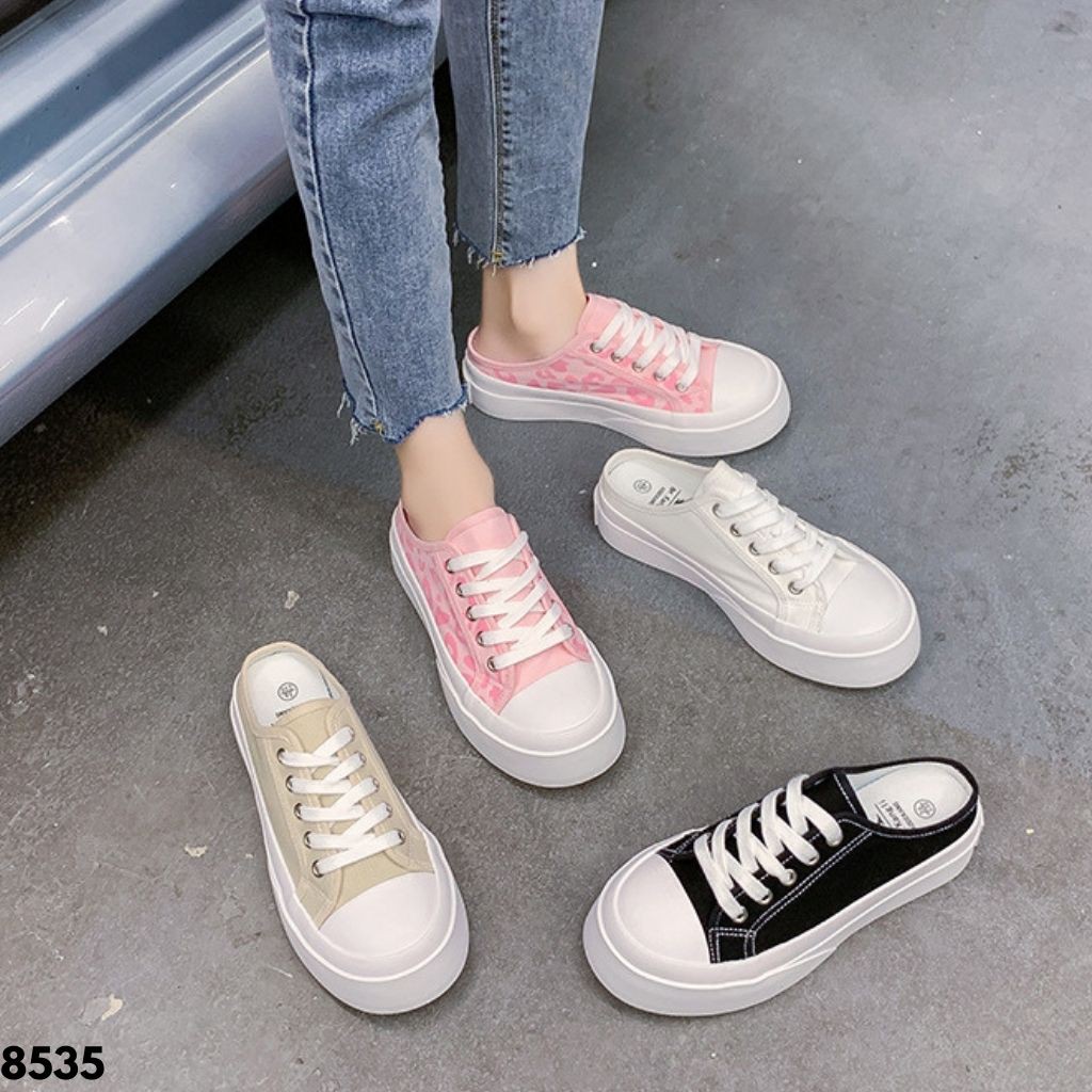 SEPATU SLOP MODEL TERBARU CANTIK NYAMAN DIPAKAI KEREN KUALITAS IMPORT 8535X