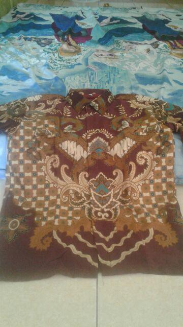 Emeja Batik Pria Ppbtk07 Modern Lengan Panjang Casual Modis Trendy Masa Kini M L Xl Asli Pekalongan