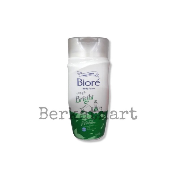 Biore BodyFoam Bright Matcha Scent 100ml/Sabun Mandi