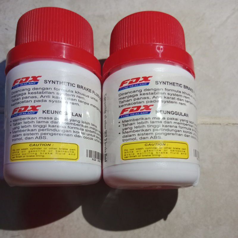 KDM_24 MINYAK REM UNTUK SEMUA MOTOR YAMAHA HONDA UNIVERSAL MEREK FDX BRAKE FLUID 50 ML