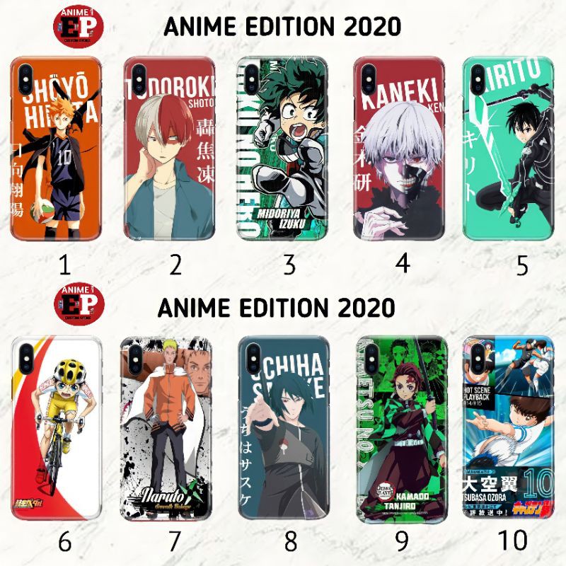 Custom Case Anime 2020 (HP SAMSUNG IPHONE VIVO REALME OPPO