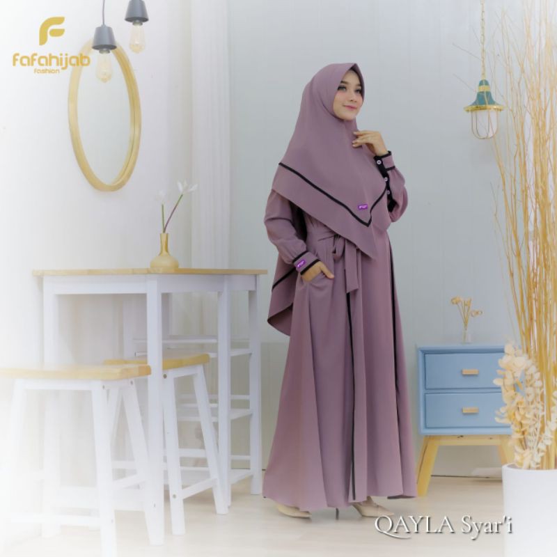 Gamis Qayla Original By Fafa Hijab