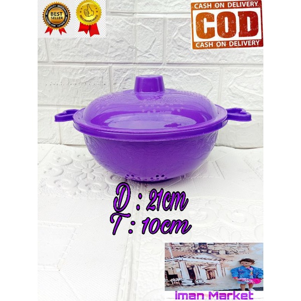 Tempat nasi 1/2liter / bakul nasi / sangkul nasi plastik / wakul