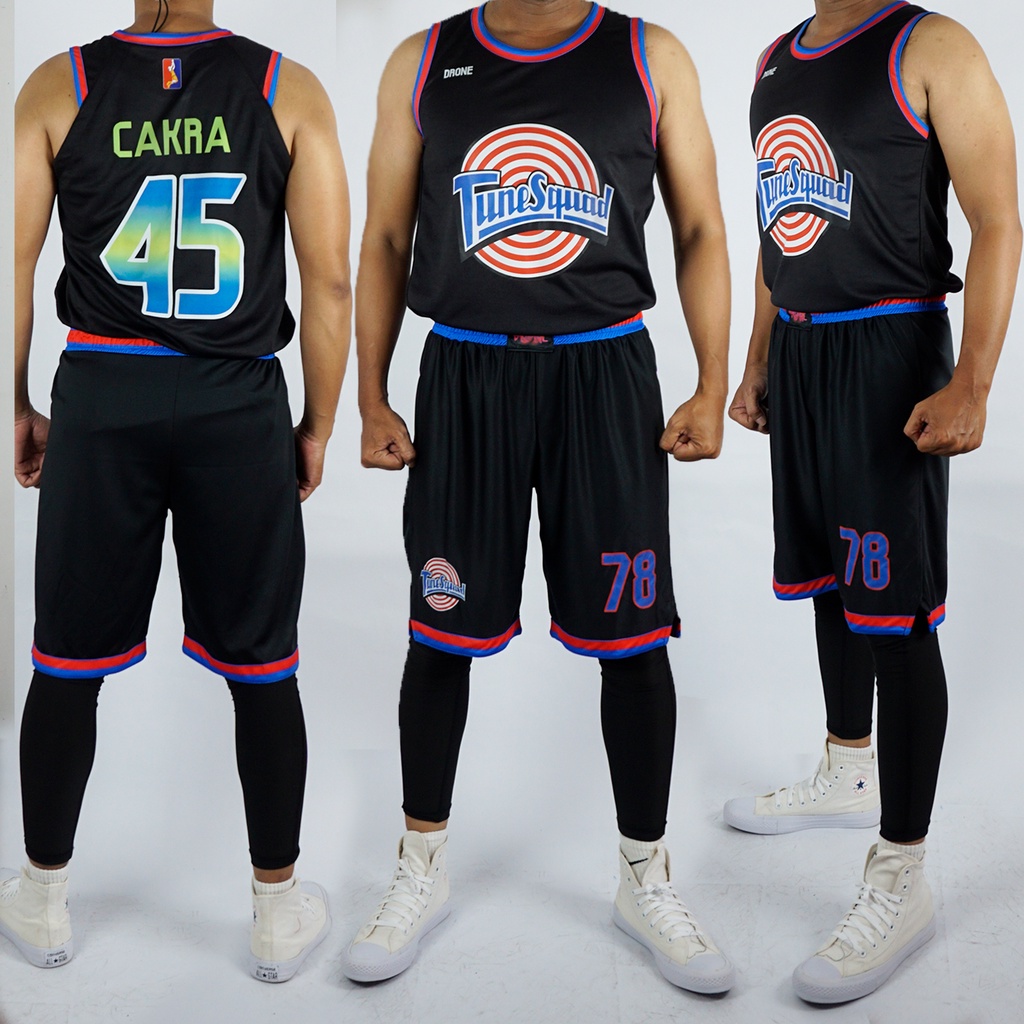 Jersey Basket Tune Squad Black