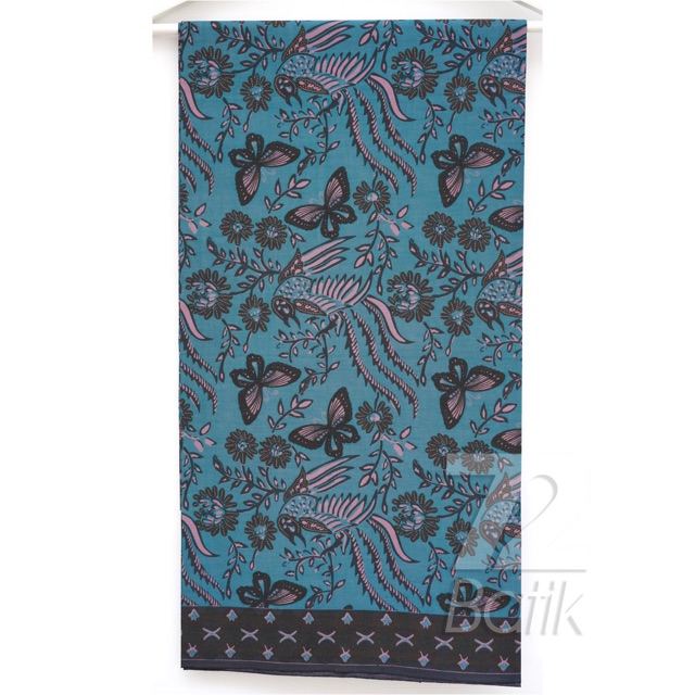 KAIN BATIK PREMIUM Bahan Katun Motif Kupu Kupu Two Tone Pagi Sore Biru Tosca Toska 729130 Cap 72 Jarik Jarit Samping Kebat Panjang Batik Katun Modern Premium Bahan Seragam Batik Pernikahan Kantor Keluarga Murah Kamen Jadi Batik Bali Lembaran