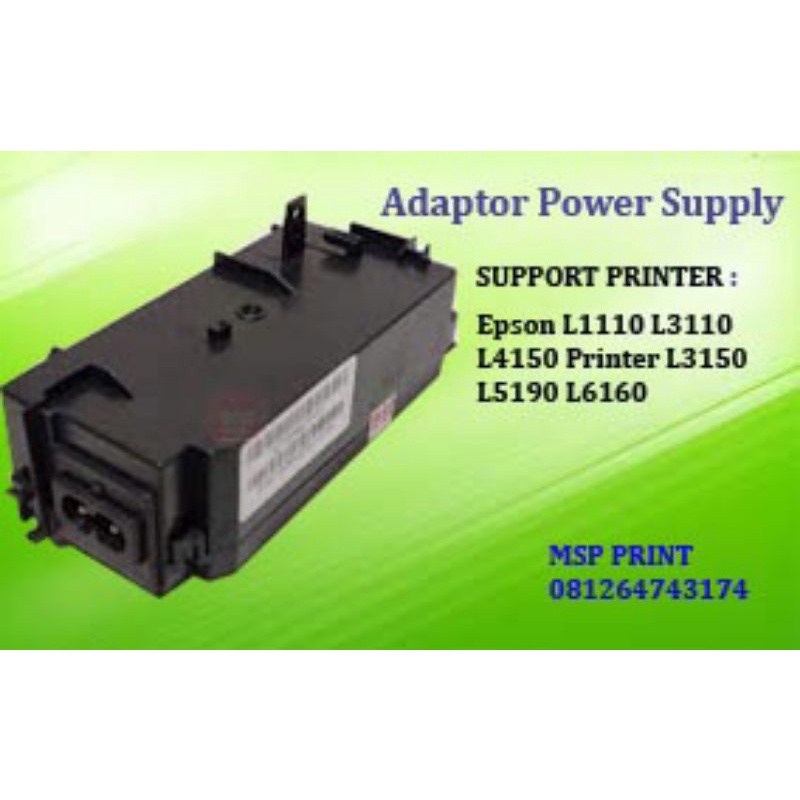 Adaptor Power Supply Printer Epson L1110 L3110 L4150 L5190 L6160