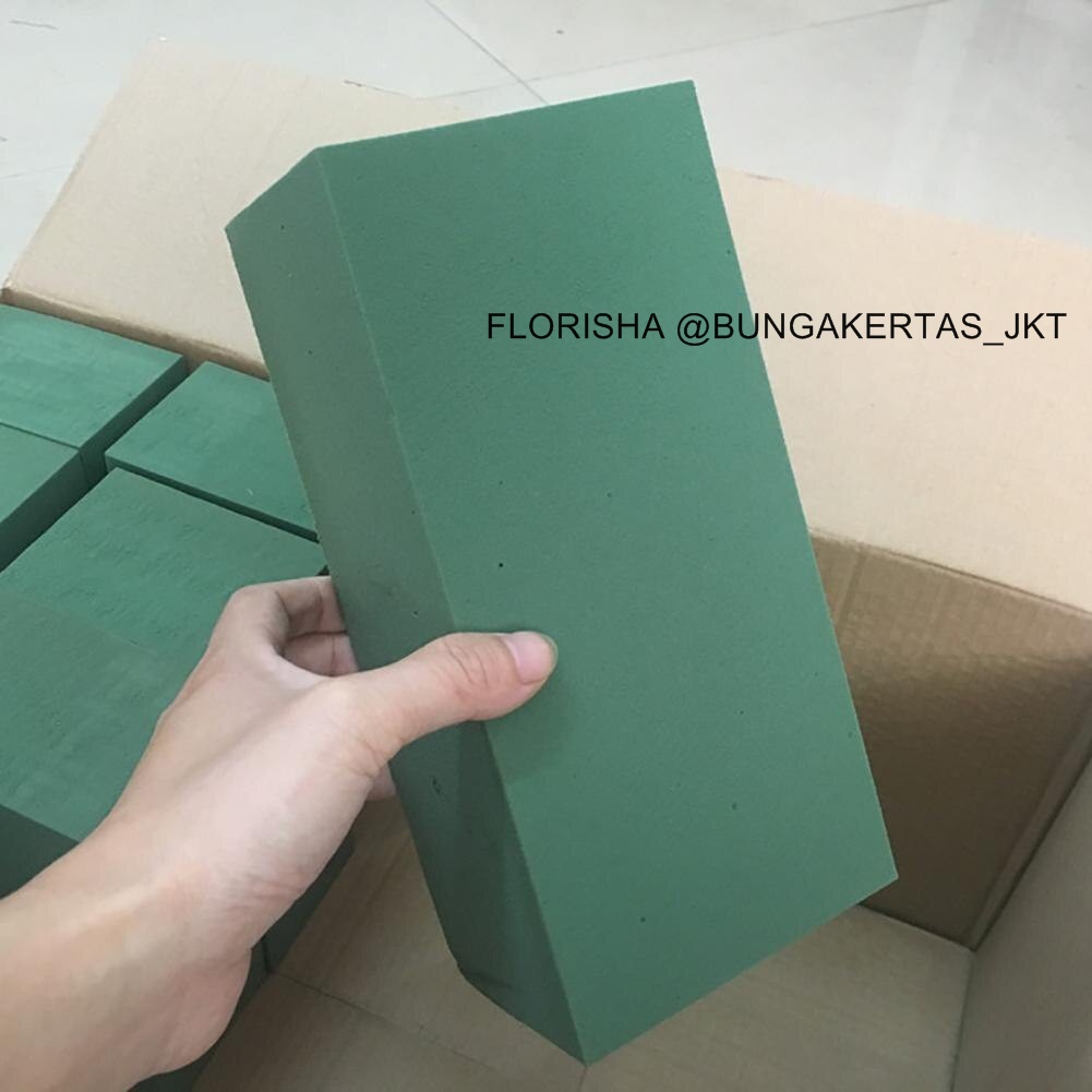 FLORAL FOAM / BUSA BUNGA BASAH / BUNGA ASLI / OASIS BASAH