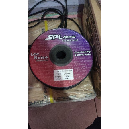 Kabel Microphone SPL AUDIO CM-3000 meteran