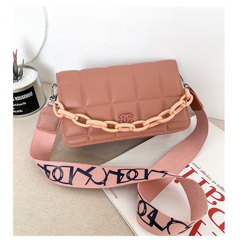 ✨✨FREE 3 TALI STRAP RANTAI KULIT✨✨ TAS SELEMPANG HANDBAG SHOULDER SLINGBAG IMPORT KONDANGAN LB- 172