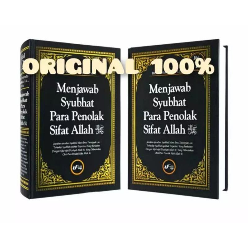 Menjawab Syubhat Para Penolak Sifat Allah Set 2 Jilid (segel)