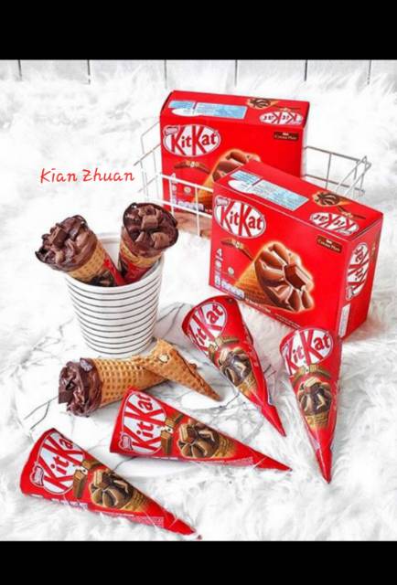 Ice Cream Nestle Chocolate / Es Krim Malaysia Milo / Crunch / Kitkat