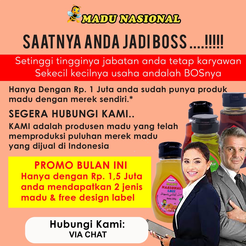 

Maklon Madu / Suplier Madu / Pabrik Madu / OEM Madu