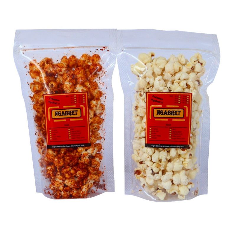 

pop corn pedas asin gurih murah meriah