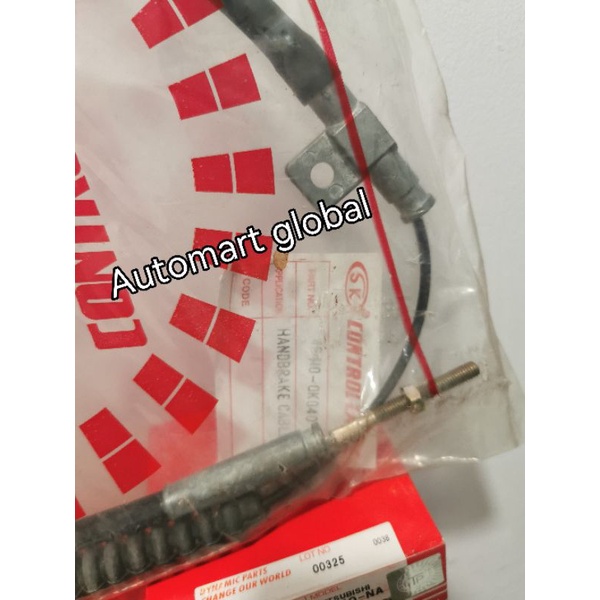 kabel rem tangan depan hilux fortuner 46410-ok040