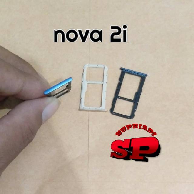 SLOT SIM CARD SIM TRAY RUMAH KARTU HUAWEI NOVA 2I TEMPAT DUDUKAN RUMAH KARTU