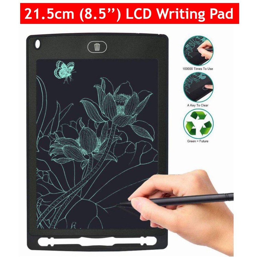 LCD Drawing Board Writing Tablet Drawing Pad Papan Tulis LCD 8.5 inch untuk Menggambar dan Menulis