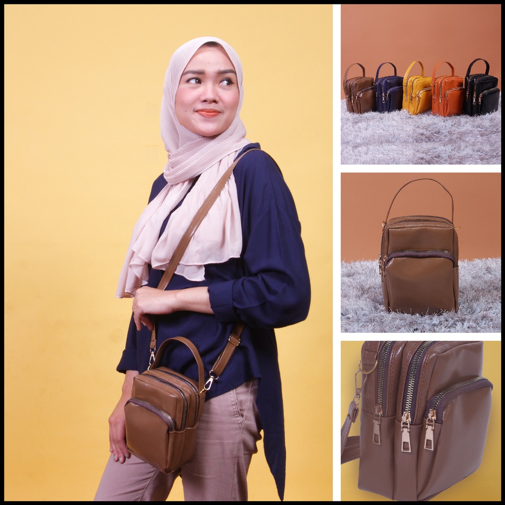 Sling Bag Wanita Mini Fashion Kekinian Trendy Terbaru Celline OL10