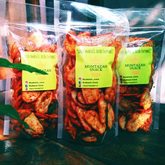 

Krupuk seblak mumtazah snack 80 gr