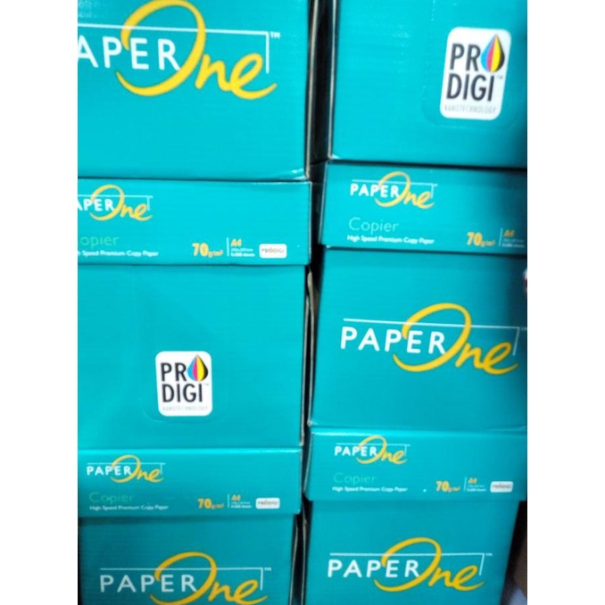 

HVS A4 70 GRAM PAPER ONE 1 BOX HARGA SPECIAL MURAH KERTAS HVS