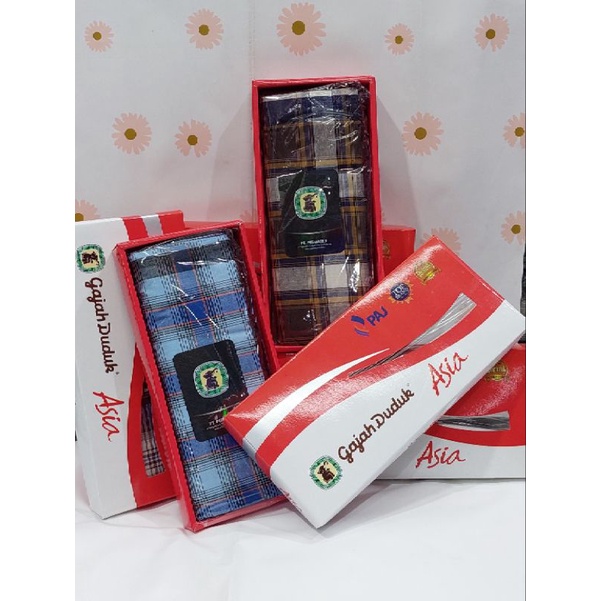 sarung tenun gajah duduk/kain sarung gajah duduk