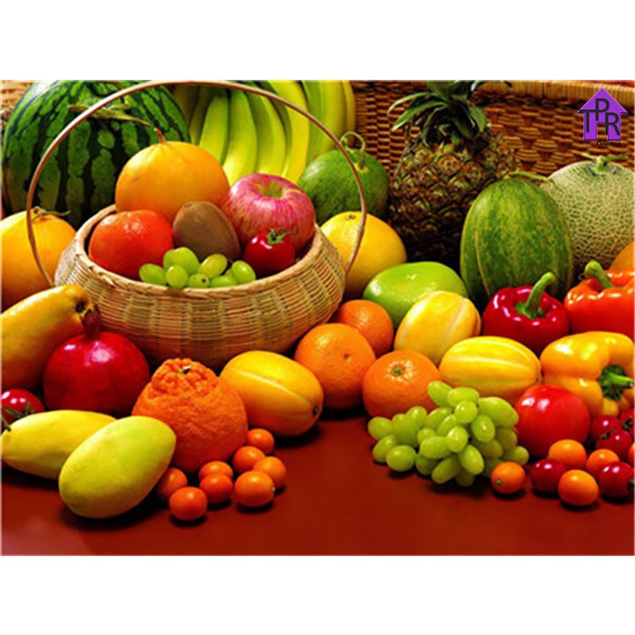 

DIY - Set Melukis / paint by number kit - FRUIT 40x50cm. part-2