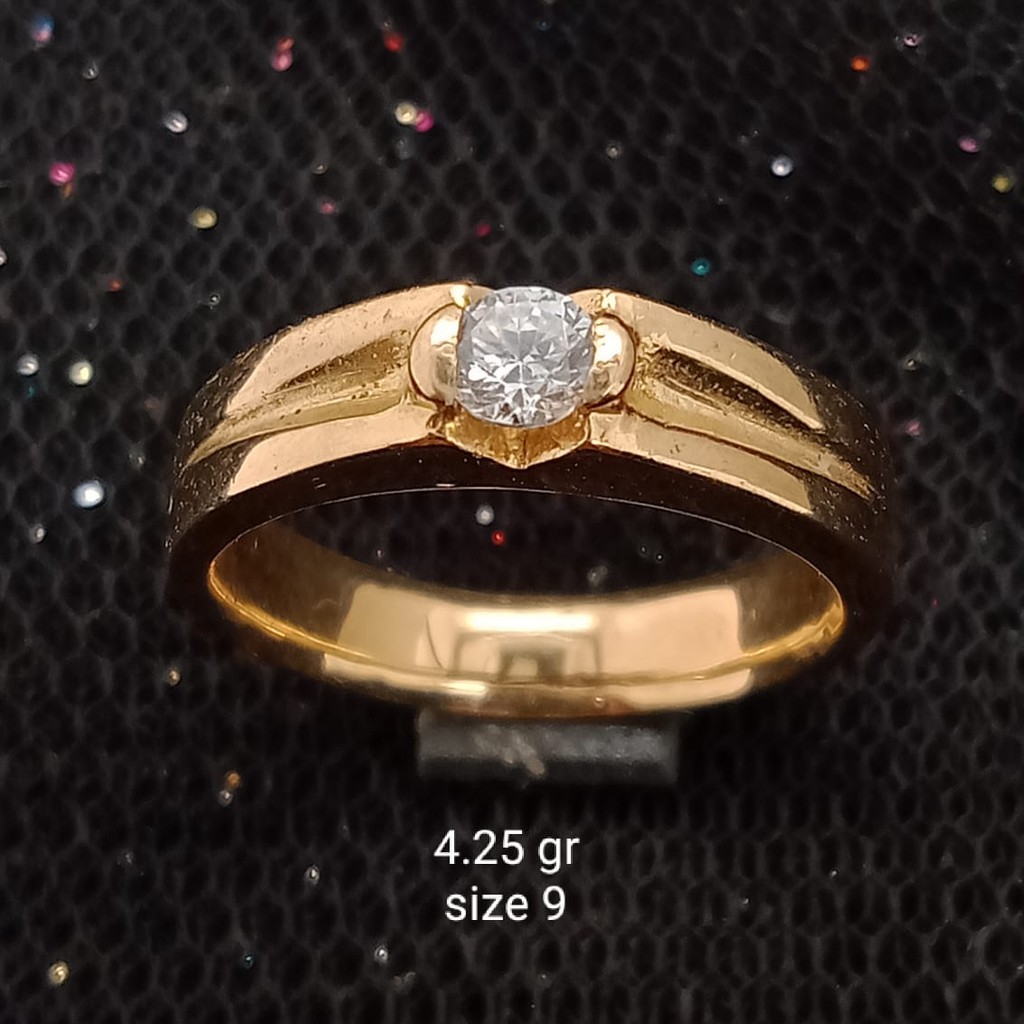 Cincin Emas 17 K - 4.25 gr Kadar 750 - 2773