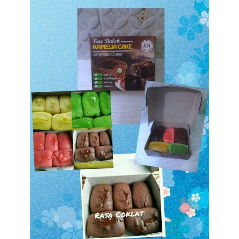 

kue balok brownies lumer-Kamalia cake