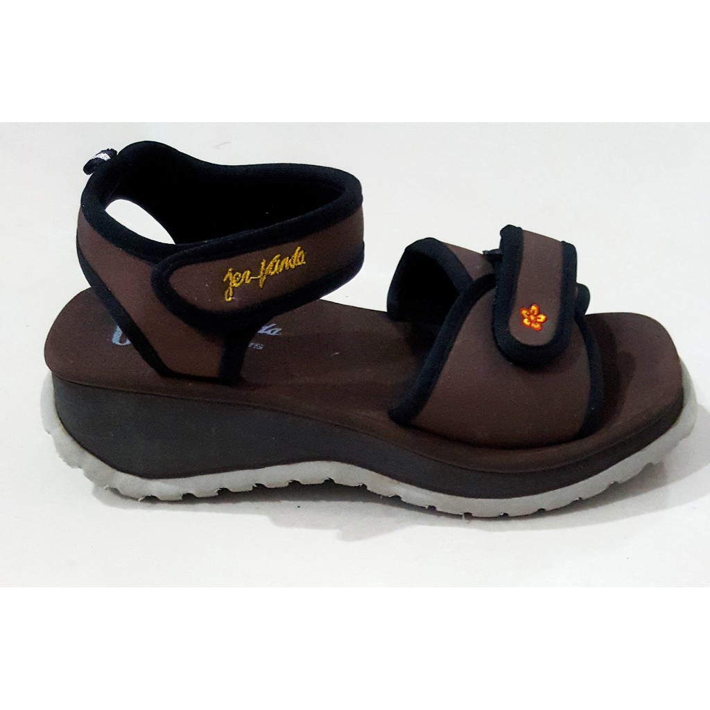 SENDAL WEDGES WANITA 6cm SANDAL WEDGES WANITA spons ARDILES SANDAL SLop Wedges Spon SENDAL jepit 6cm-7