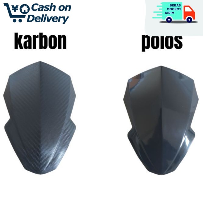 COD VISOR VARIO 160 NEW ABS VARIO 160 WINSIL ABS KARBON HITAM WINDSHIELD