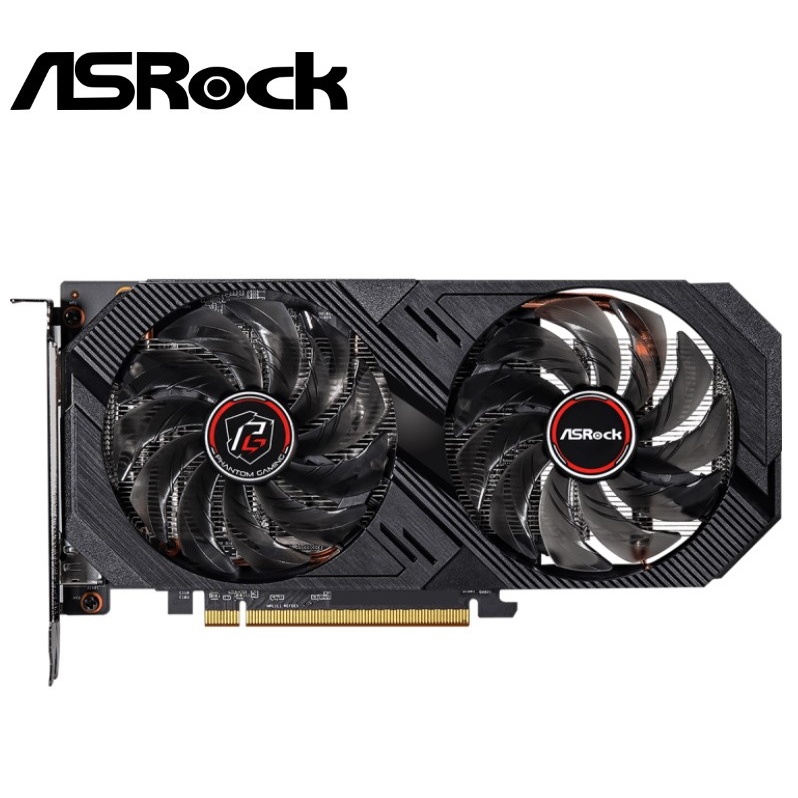 ASRock Radeon RX 6500 XT Phantom Gaming D 4GB OC GDDR6 - RX6500XT DDR6