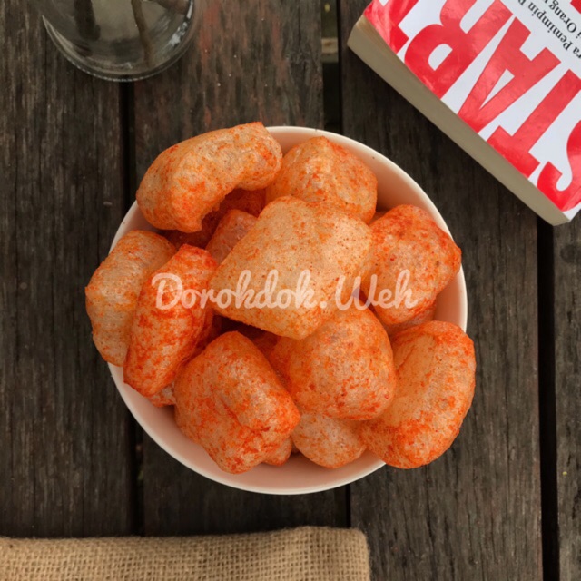 

Kerupuk Kulit Sapri - Dorokdok - Pedas Size L (250 gr) / Camilan