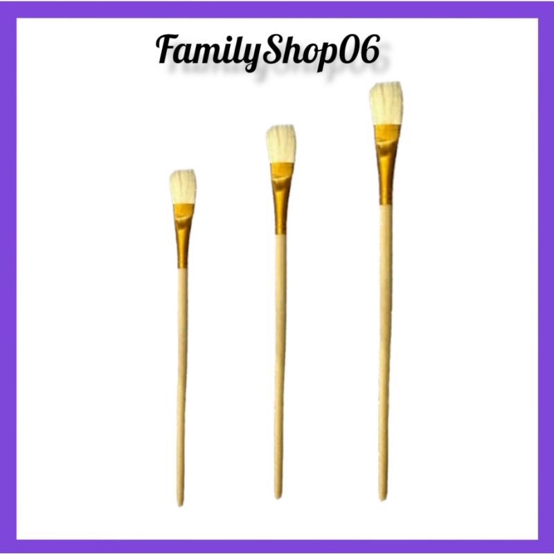 Kuas kue Nastar Import Kuas Pengoles Kue Bahan Bulu Domba Halal