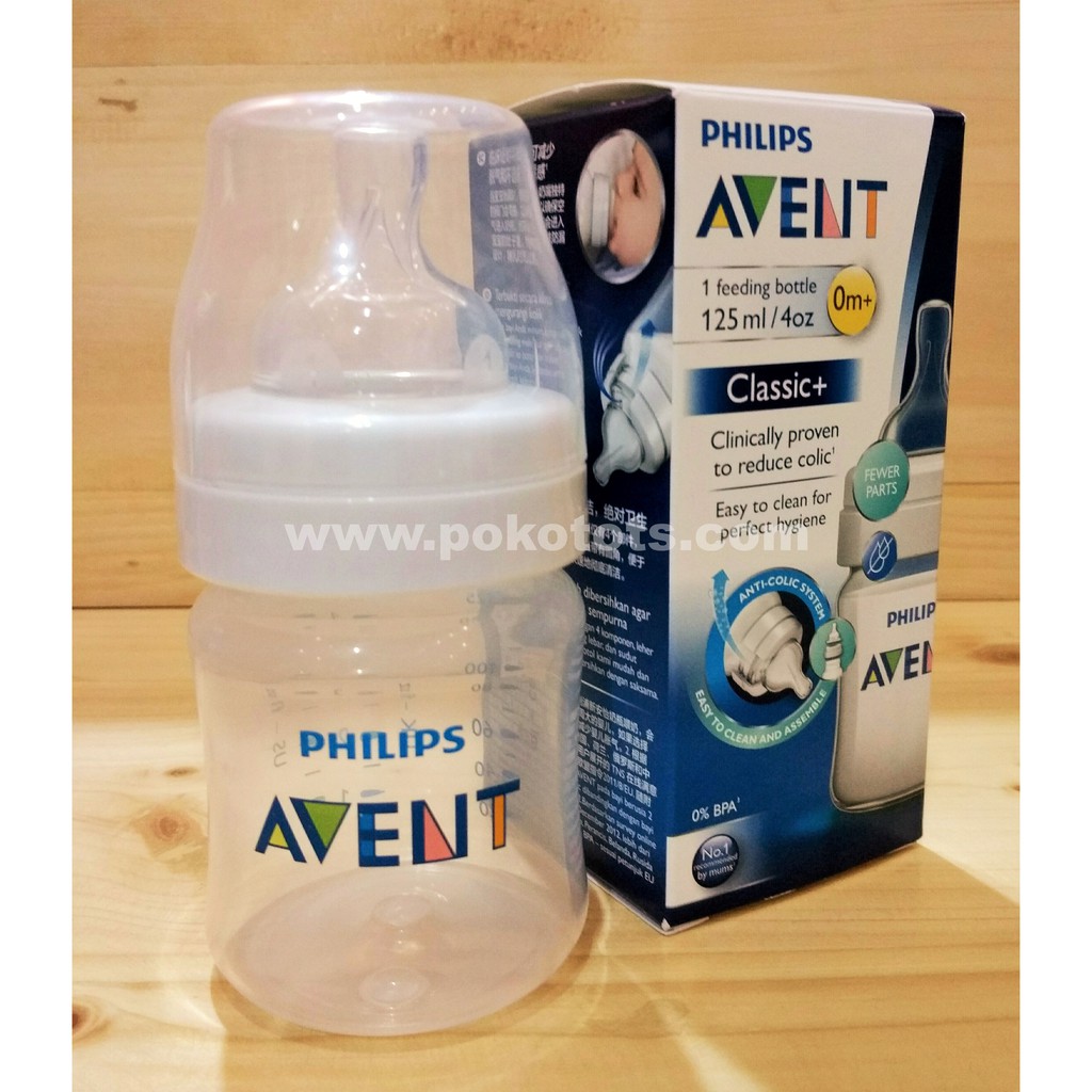 Philips Avent Classic Feeding Bottle 125ml Botol Susu