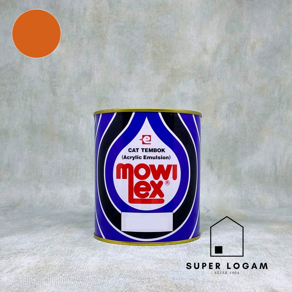 Cat Tembok Mowilex Tangerine 1 Liter