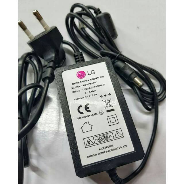 Switching Adapter LG 5V 3A Adaptor LG 3 Amper 5 Volt