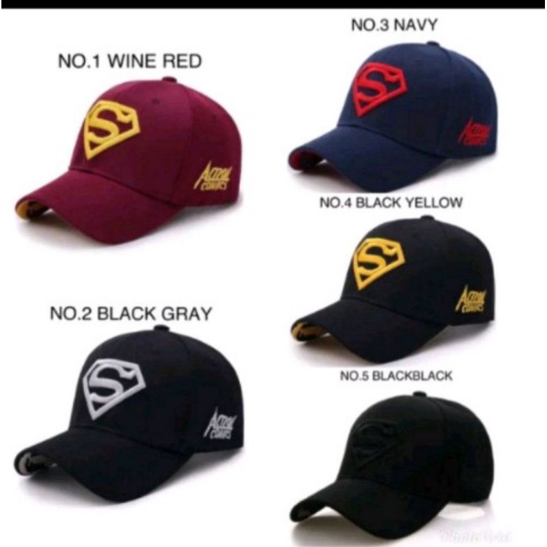 Topi superman/logo S