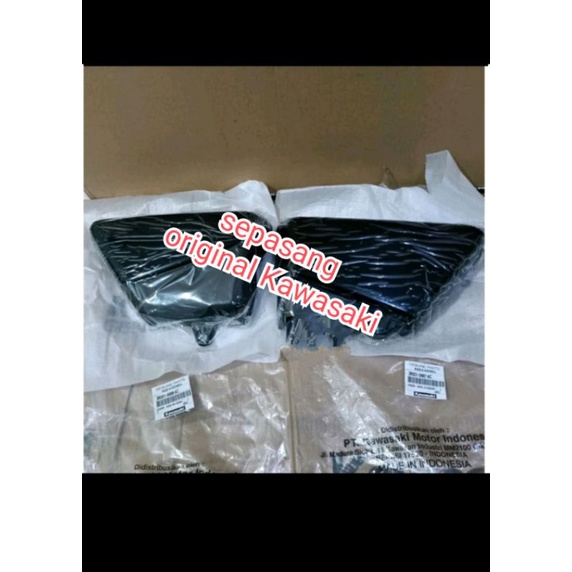 Cover aki tutup aki W175 TR W175TR sepasang Original