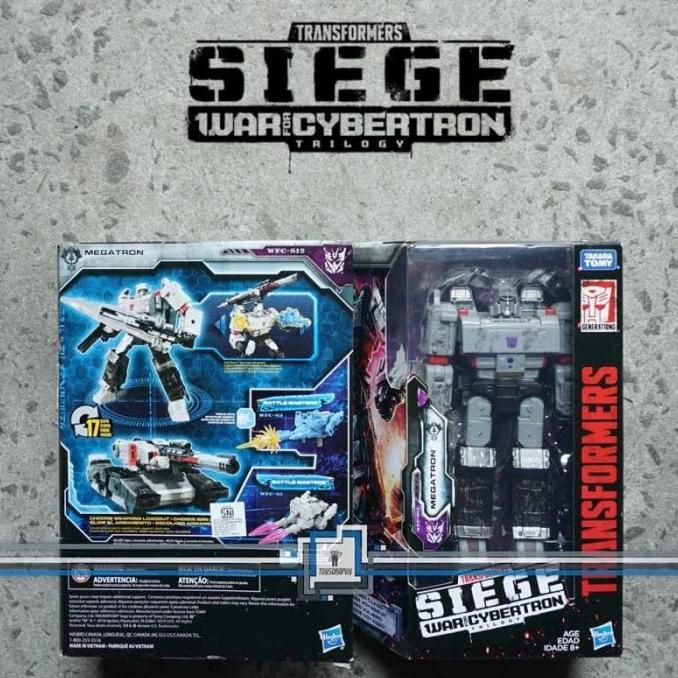 Transformers Wfc Siege - Megatron - War For Cybertron / Voyager Terbaru
