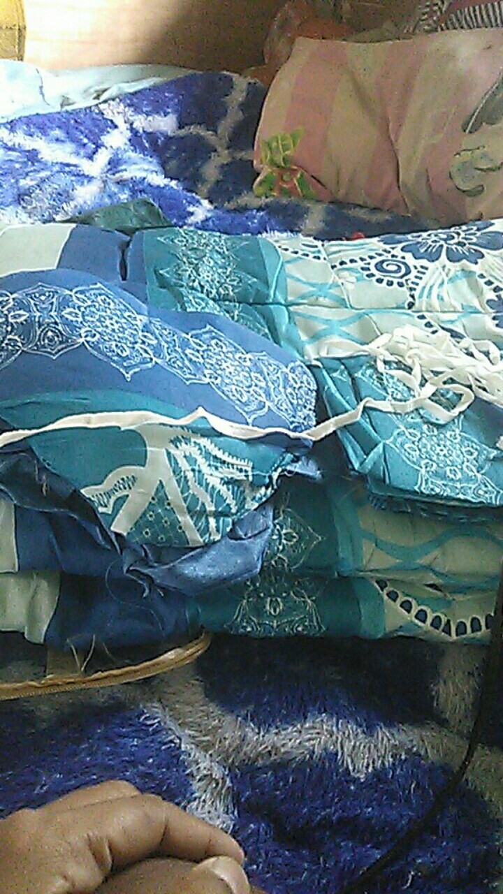 Promo Murah Bedcover Set Ukuran ( 180x200 ) King Size Motif Elegant Best Seller Katun Poly Import 80