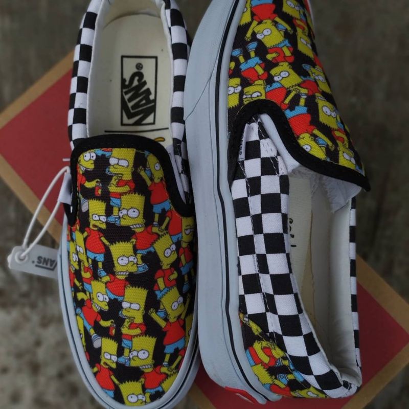 Vans Slip On The Simpsons Homer Wide