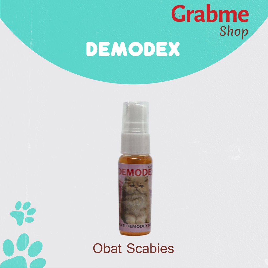 Obat Scabies Kucing Anti Kutu Tungau Kudis DEMODEX SPRAY