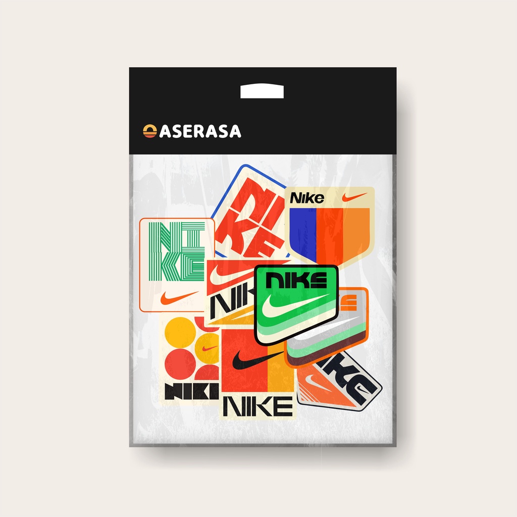 

STICKER NIKE RETRO VINTAGE SIZE MEDIUM | STICKER SATUAN HD ANTI GORES ANTI AIR