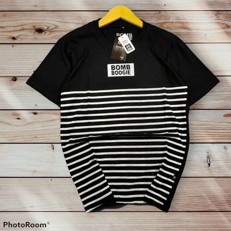 Delta Fashion|| KAOS BOMBBOOGIE / kaos Pria kaos Lengan Pendekendek